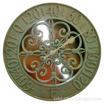 14&quot; Casting Aluminum Wall Thermometer